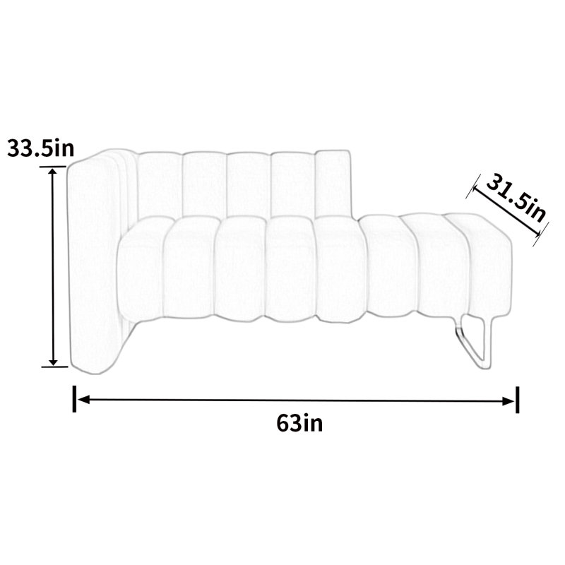 Everly Quinn Velvet Chaise Lounge Wayfair